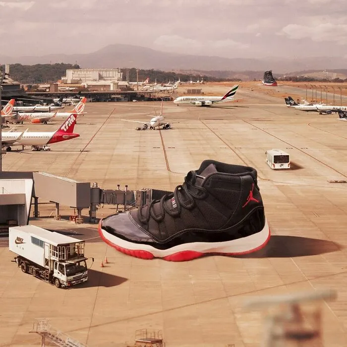79 Surreal Images Of Sneakers Placed In Some Very Interesting Locations By Carlos Jiménez Varela