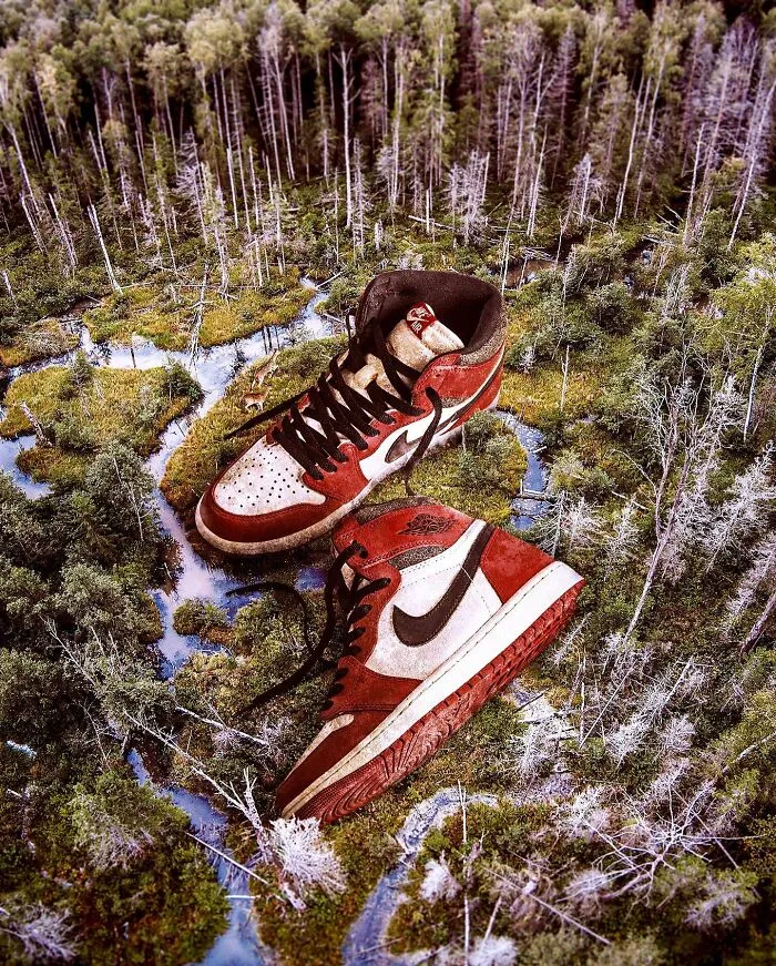 79 Surreal Images Of Sneakers Placed In Some Very Interesting Locations By Carlos Jiménez Varela