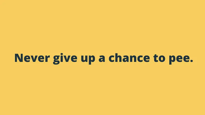 Never!