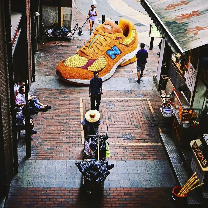 79 Surreal Images Of Sneakers Placed In Some Very Interesting Locations By Carlos Jiménez Varela