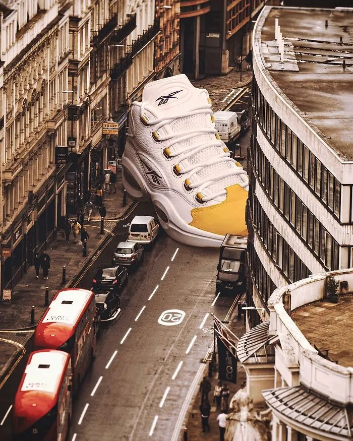 79 Surreal Images Of Sneakers Placed In Some Very Interesting Locations By Carlos Jiménez Varela