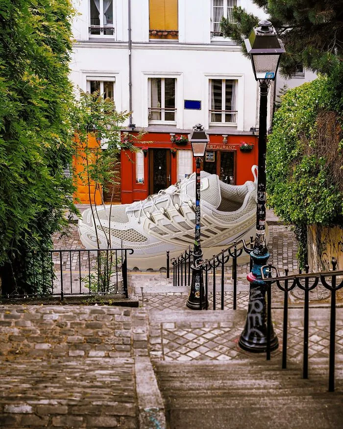 79 Surreal Images Of Sneakers Placed In Some Very Interesting Locations By Carlos Jiménez Varela