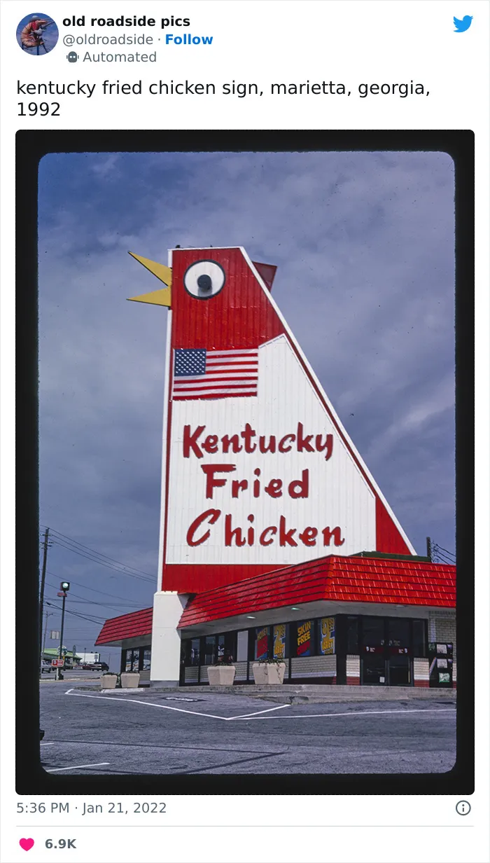 There’s A Twitter Bot That Shares Vintage American Roadside Pics Dated ’60s–’00s, And So Here Are 30 Of The Most Interesting Ones
