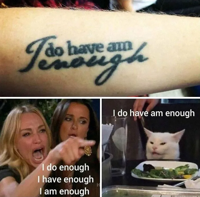 50 Times People Did Not Think Things Through And Got These Horrible Tattoos, As Shared By This Instagram Page