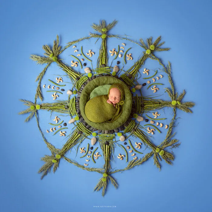 Each Of My Mandalas Is Designed For A Particular Baby, And Here Are My Latest 38 Photographs From The Series: “The Kids Of The Sun”