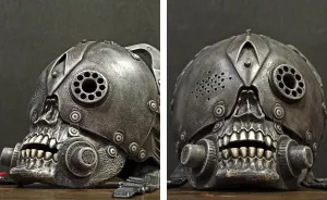 I Made A Cyborg Head Helmet