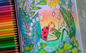 I Made Three Hand Drawn Coloring Books