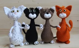 I Crochet Cute Amigurumi Cats (13 Pics)