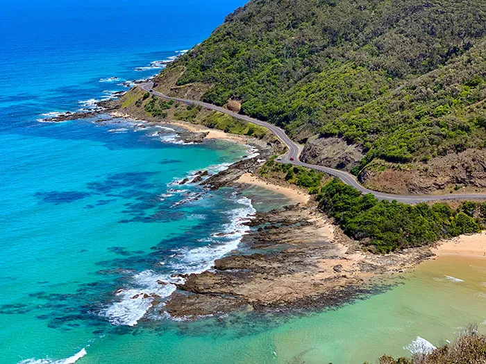The Scenic Great Ocean Road In Victoria, Australia, Is A War Memorial