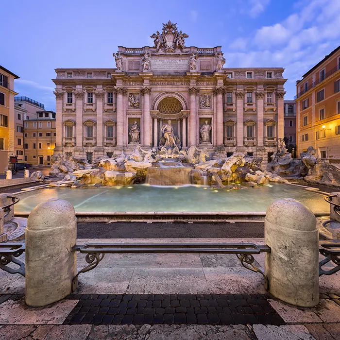 Rome's Trevi Fountain Receives 3,000 Euro Each Day