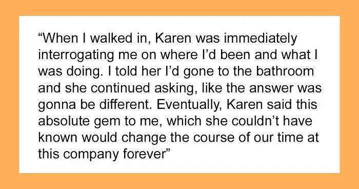 Karen Boss Tells Off Overworked And Underpaid Employee For Taking A 5-Minute Break, They Stop Doing Her Job For Her