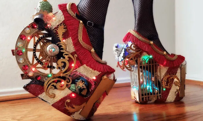 I Personally Think These Are Beautiful And Remind Me Of Monster High Doll Shoes. My BF Does Not Like 'Em, Lol