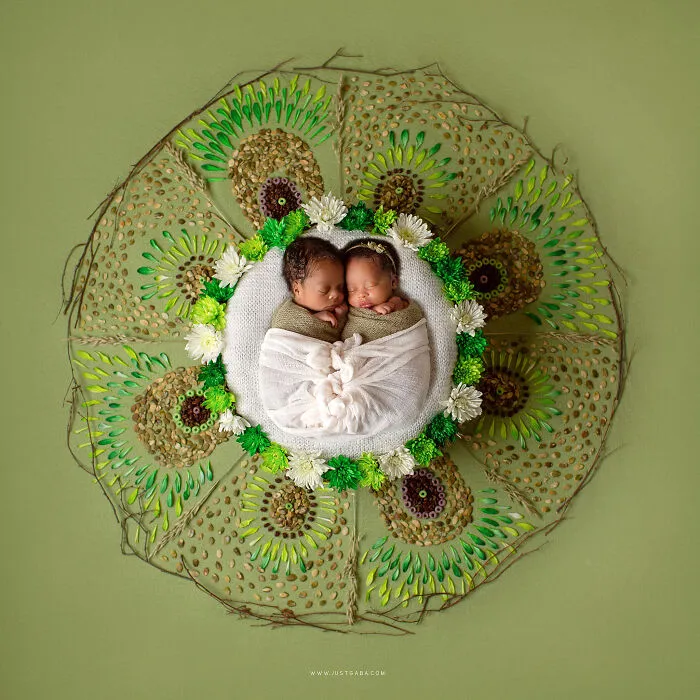 Each Of My Mandalas Is Designed For A Particular Baby, And Here Are My Latest 38 Photographs From The Series: “The Kids Of The Sun”