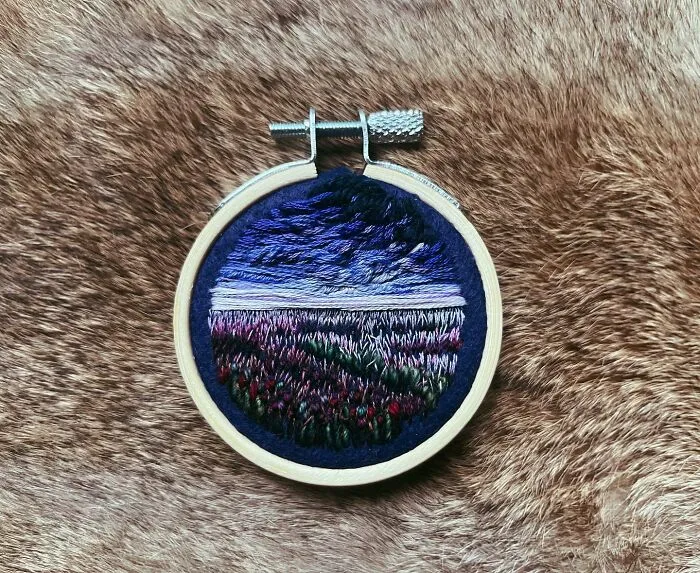 I Am A Textile Artist And I Create Tonal Impressionism Embroideries (14 Pics)