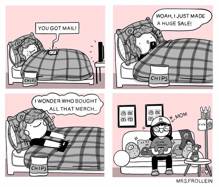 Artist Creates Wholesome And Relatable Comics About Her Everyday Life (30 New Pics)