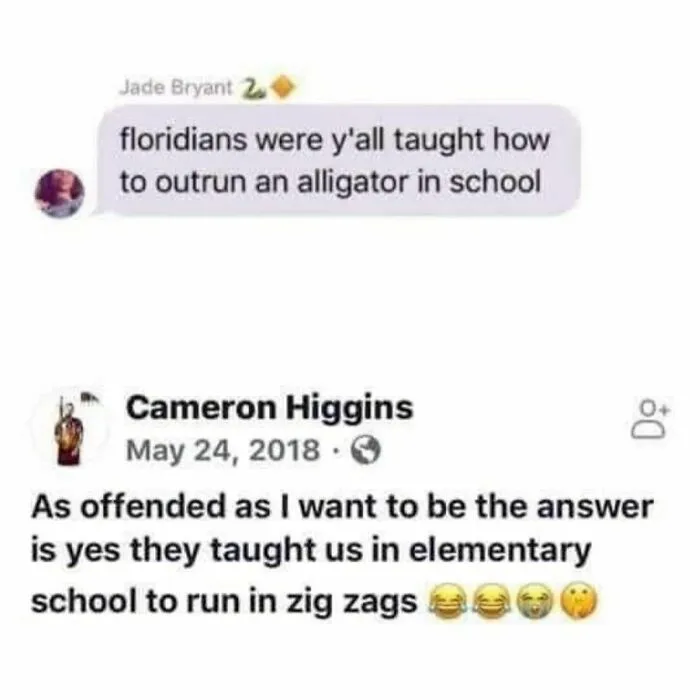 40 Posts Roasting The Hell Out Of Florida, As Shared On The "Florida Man" Instagram Page