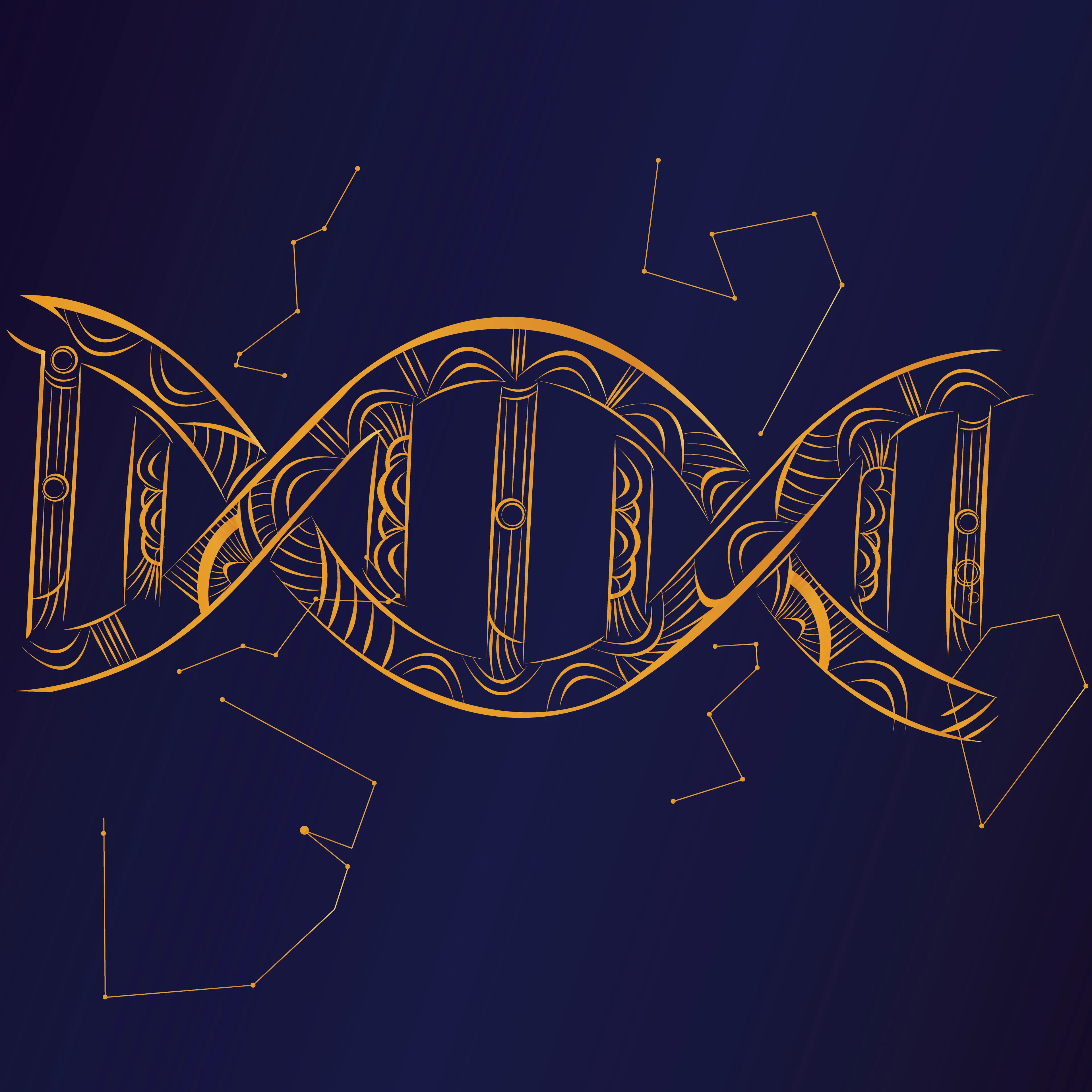 I Made This Dna Structure For People Who Are Cosmic...
