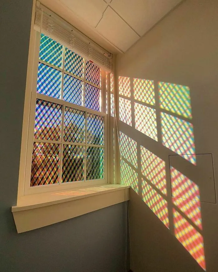 Ventana colorida