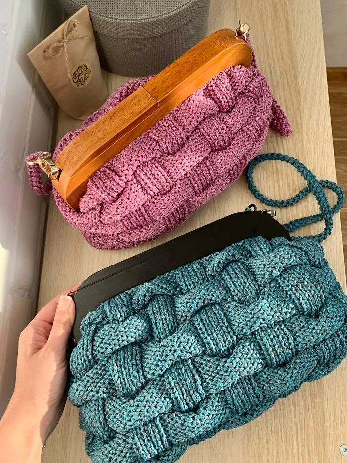 Knitted Cloud Bag