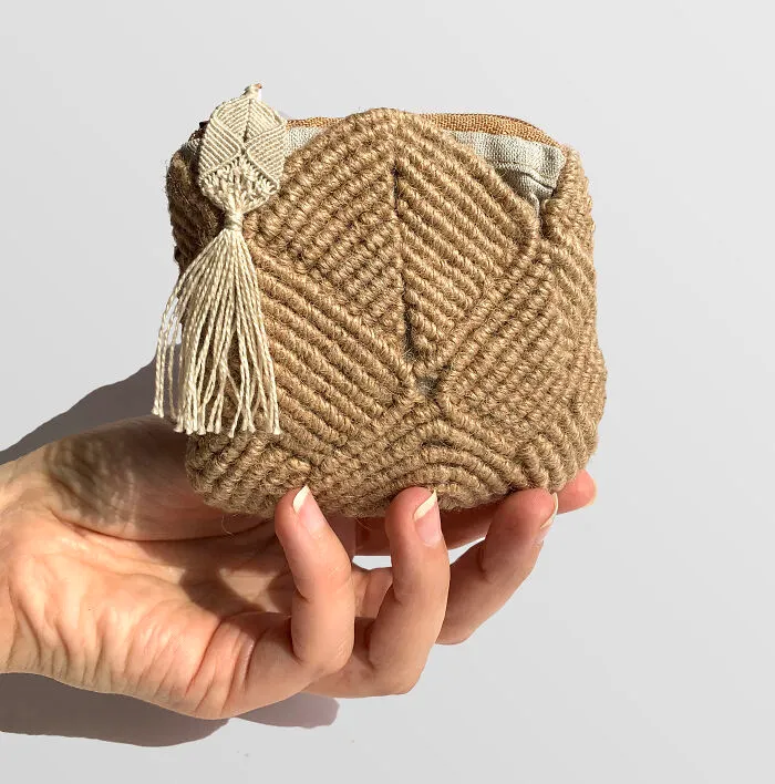 Macrame Pouch Bag