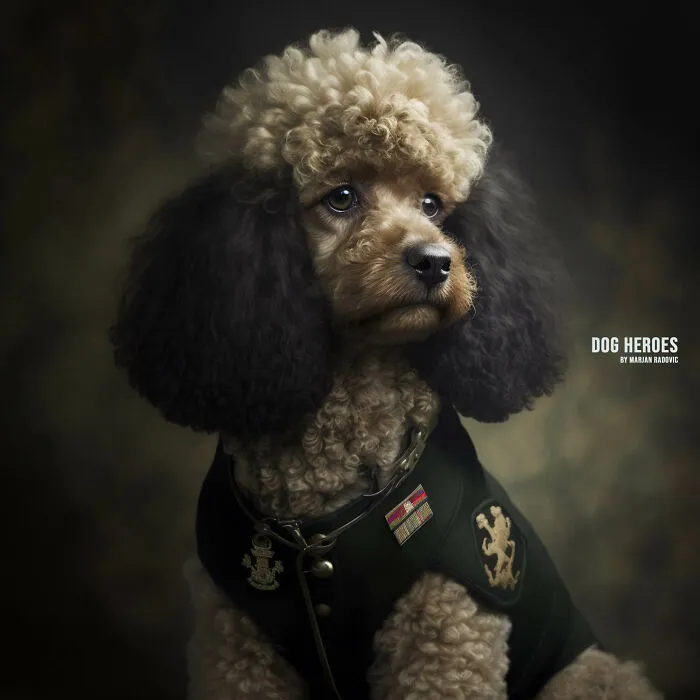 43 Realistic Portraits Of Dogs By Marjan Radovic Showing That They Are The Real Heroes