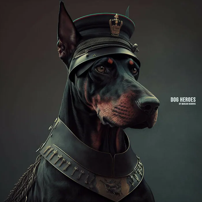 43 Realistic Portraits Of Dogs By Marjan Radovic Showing That They Are The Real Heroes