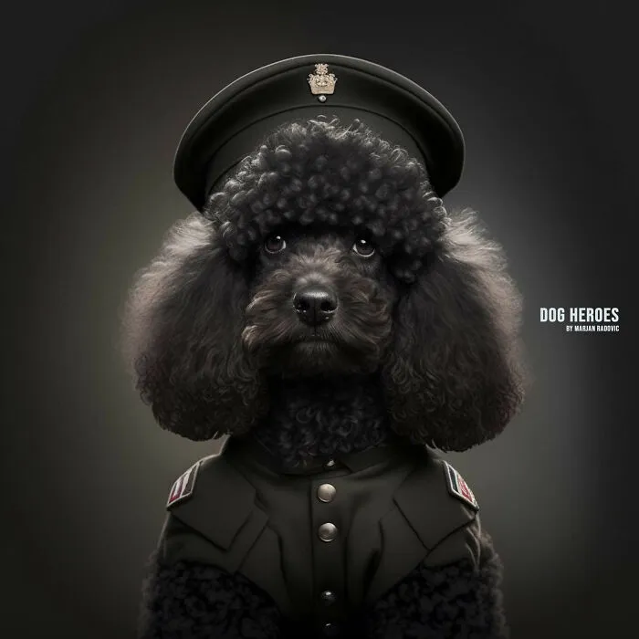 43 Realistic Portraits Of Dogs By Marjan Radovic Showing That They Are The Real Heroes