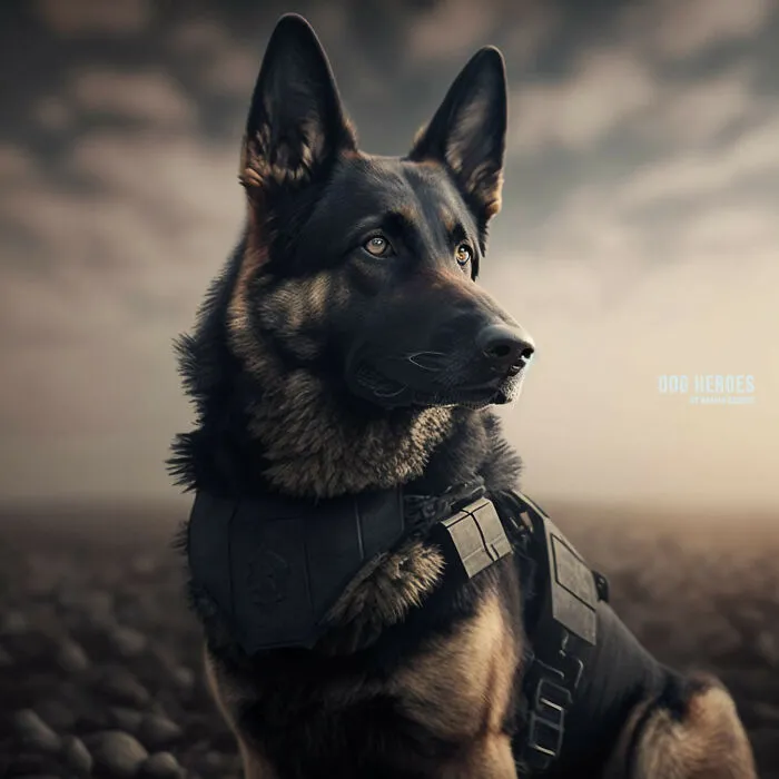 43 Realistic Portraits Of Dogs By Marjan Radovic Showing That They Are The Real Heroes
