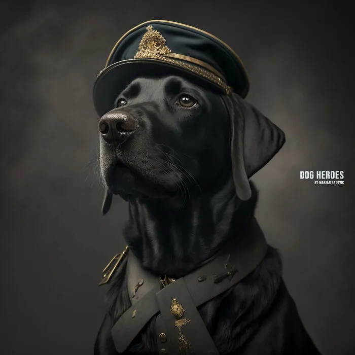43 Realistic Portraits Of Dogs By Marjan Radovic Showing That They Are The Real Heroes