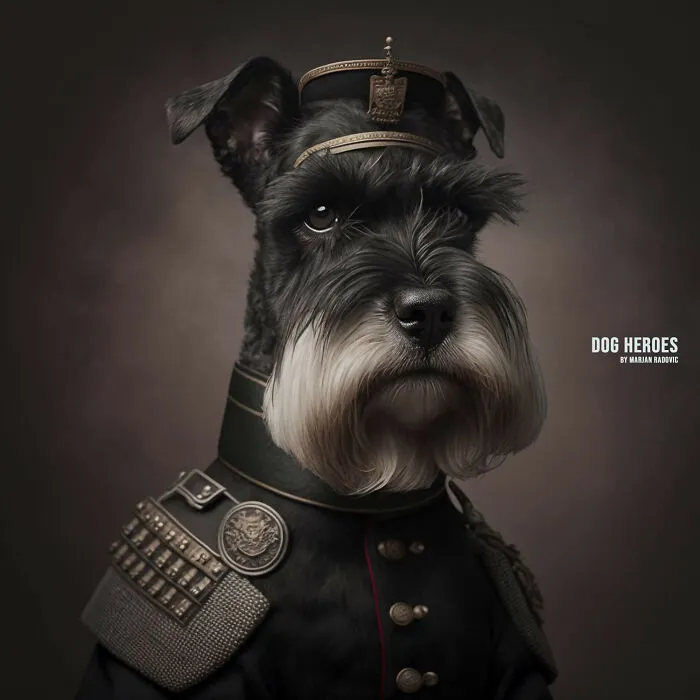 43 Realistic Portraits Of Dogs By Marjan Radovic Showing That They Are The Real Heroes