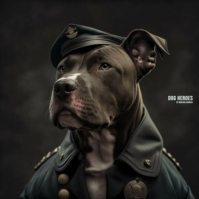 43 Realistic Portraits Of Dogs By Marjan Radovic Showing That They Are The Real Heroes