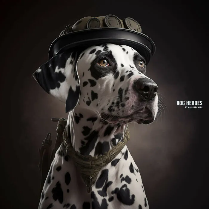 43 Realistic Portraits Of Dogs By Marjan Radovic Showing That They Are The Real Heroes
