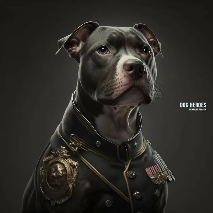 43 Realistic Portraits Of Dogs By Marjan Radovic Showing That They Are The Real Heroes