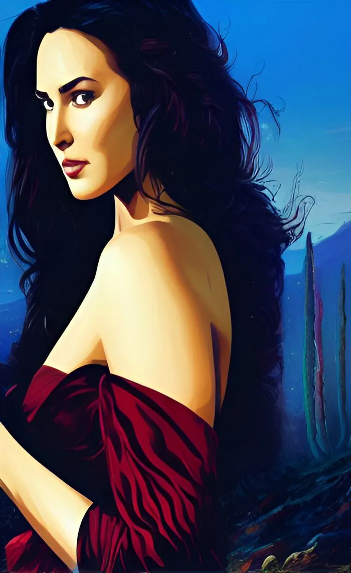 I Painted Celebrity Portraits With AI (9 Pics)