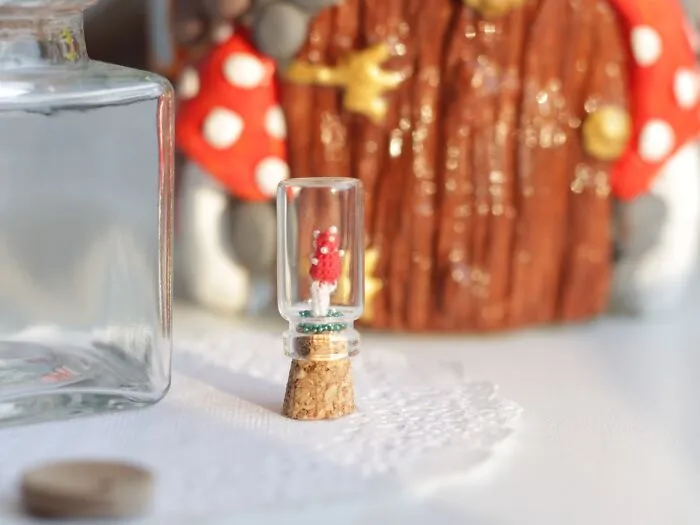 Tiny Crochet Mushroom