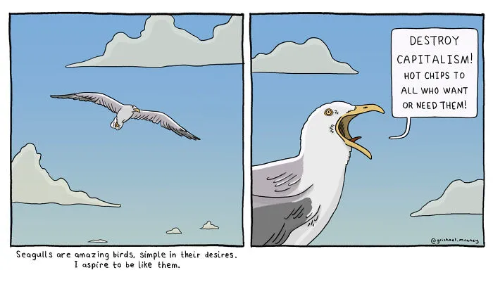 Absurd-Yet-Funny Situations: 30 New Comics By This Artist