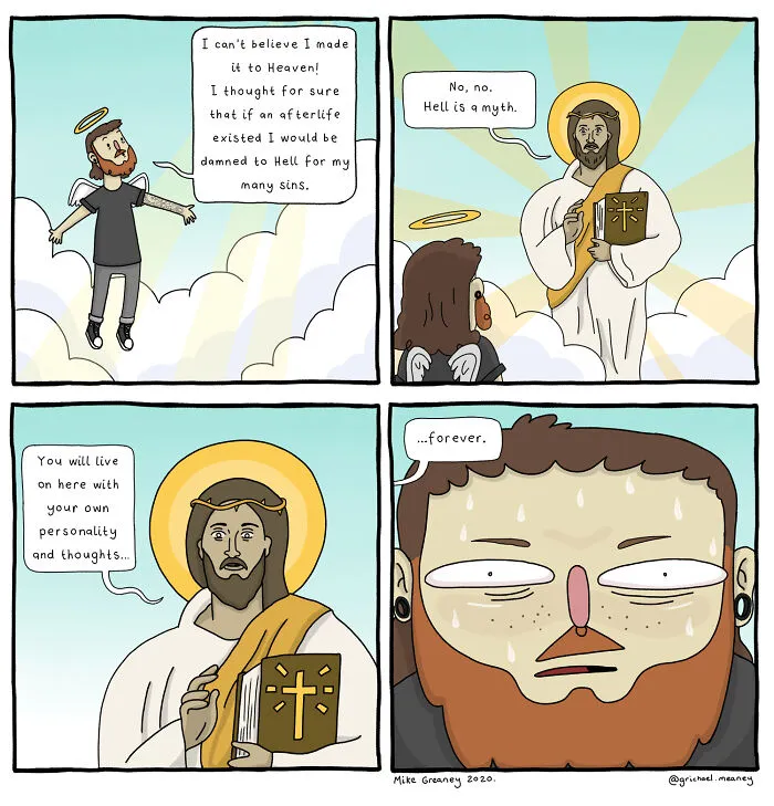 Absurd-Yet-Funny Situations: 30 New Comics By This Artist