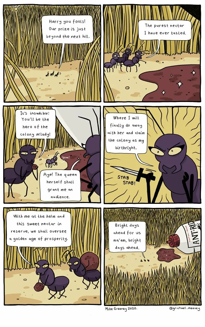 Absurd-Yet-Funny Situations: 30 New Comics By This Artist