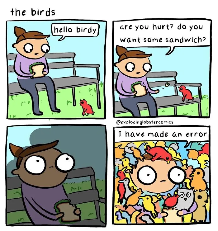 50 Silly-Spooky Comics Depicting My Love For All Things Books, Cats, And Queerness