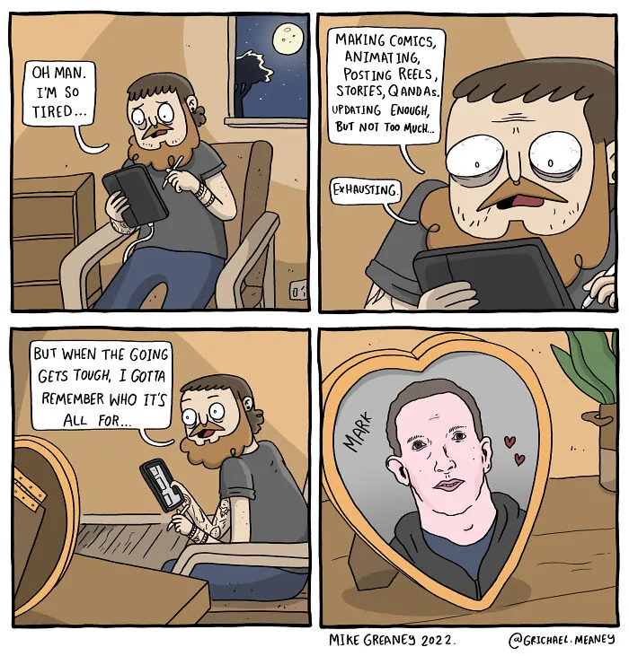 Absurd-Yet-Funny Situations: 30 New Comics By This Artist