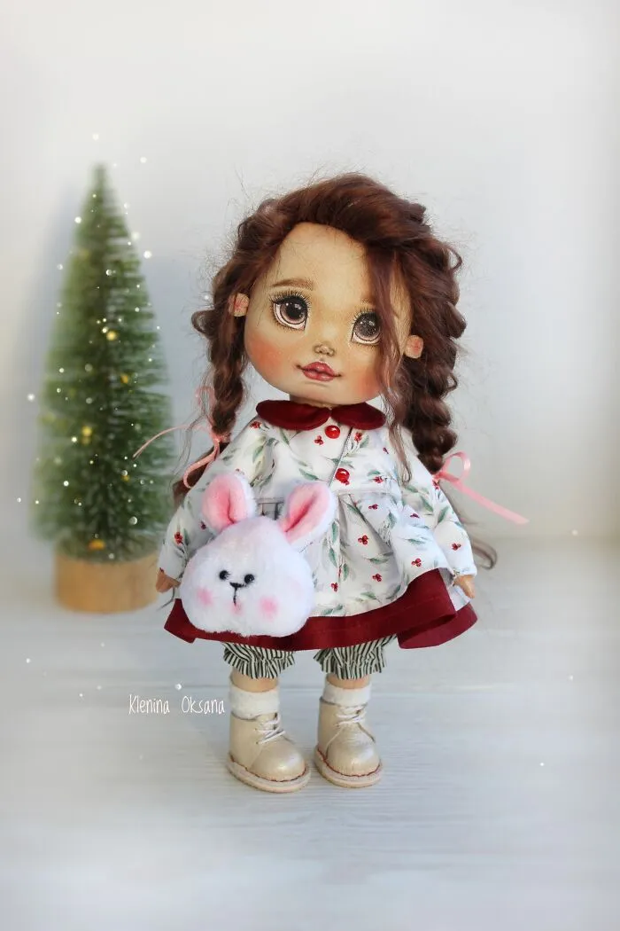 I Create Interior Dolls From Fabric (6 Pics)