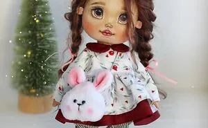 I Create Interior Dolls From Fabric (6 Pics)