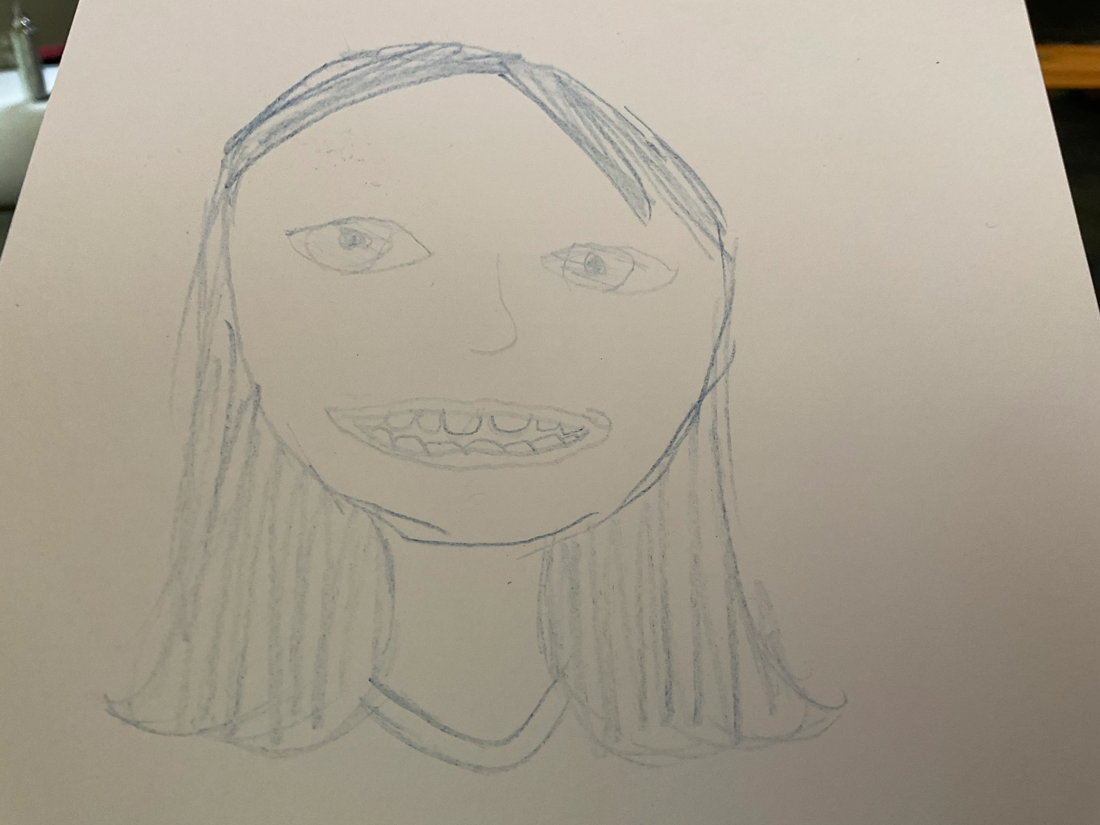 Hey Pandas, Draw Yourself With Your Non Dominant Hand And Post The Result!