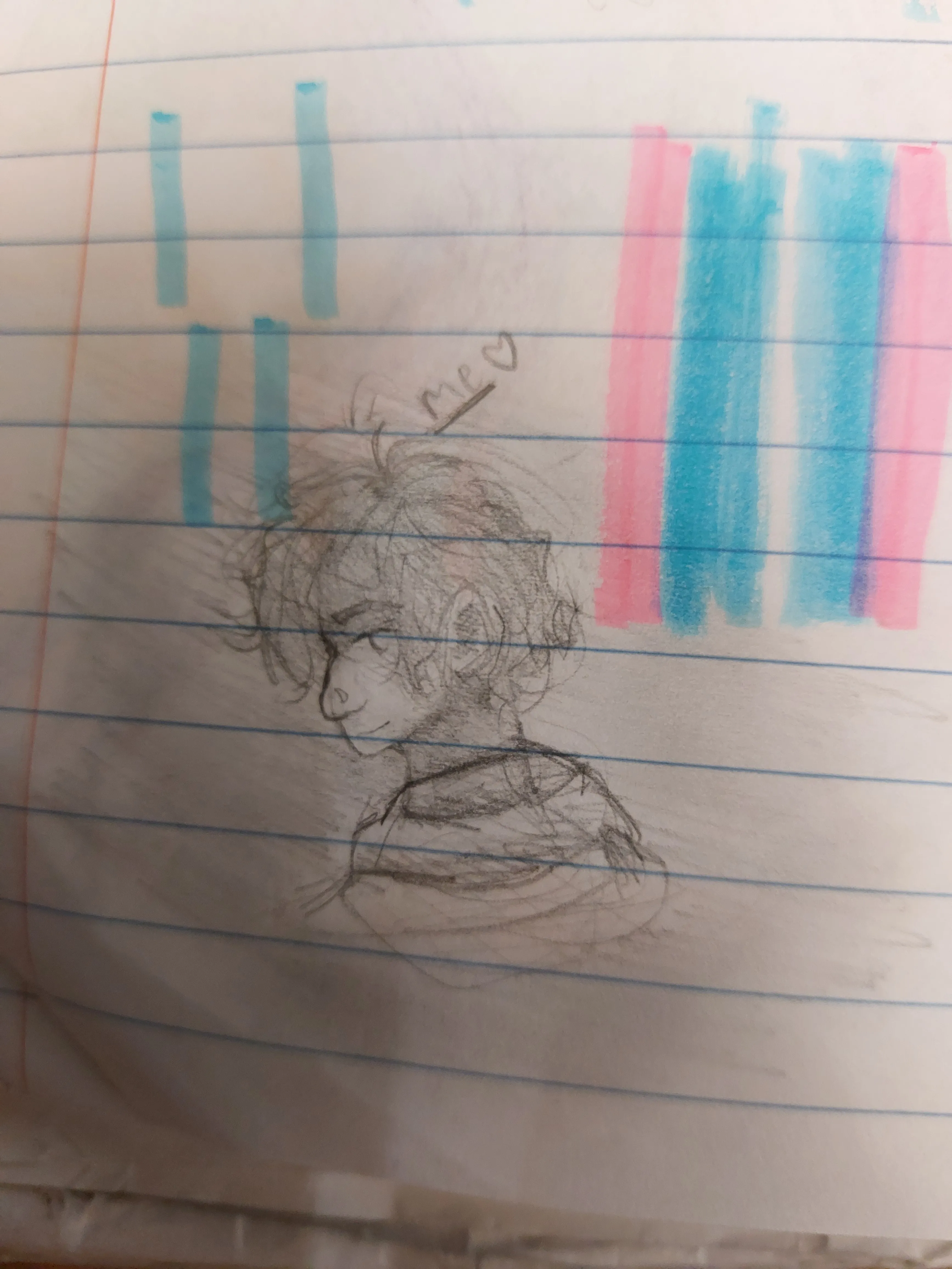 Hey Pandas, Post A Doodle You Made In A School Notebook!