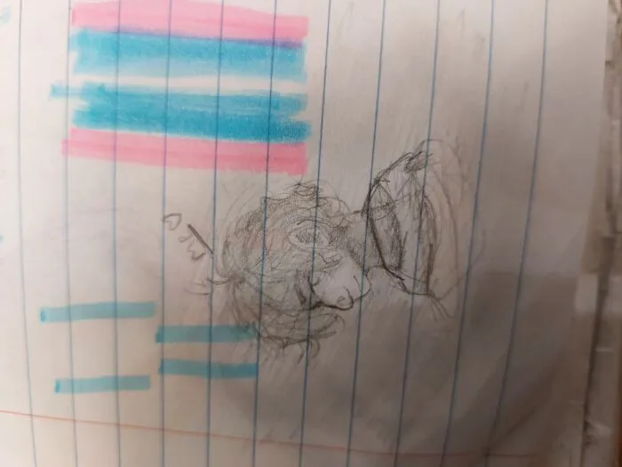 My 3rd Favourite Sketch Of Myself. It's Kinda Old And I Could Definitely Do It Better But Hey Its Nice!