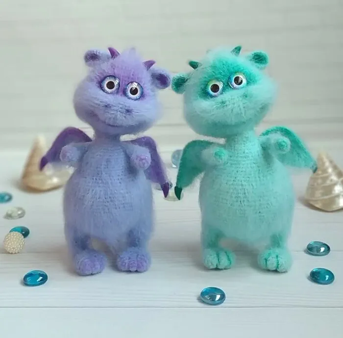 I Create Cute Fluffy Crochet Toys (17 Pics)
