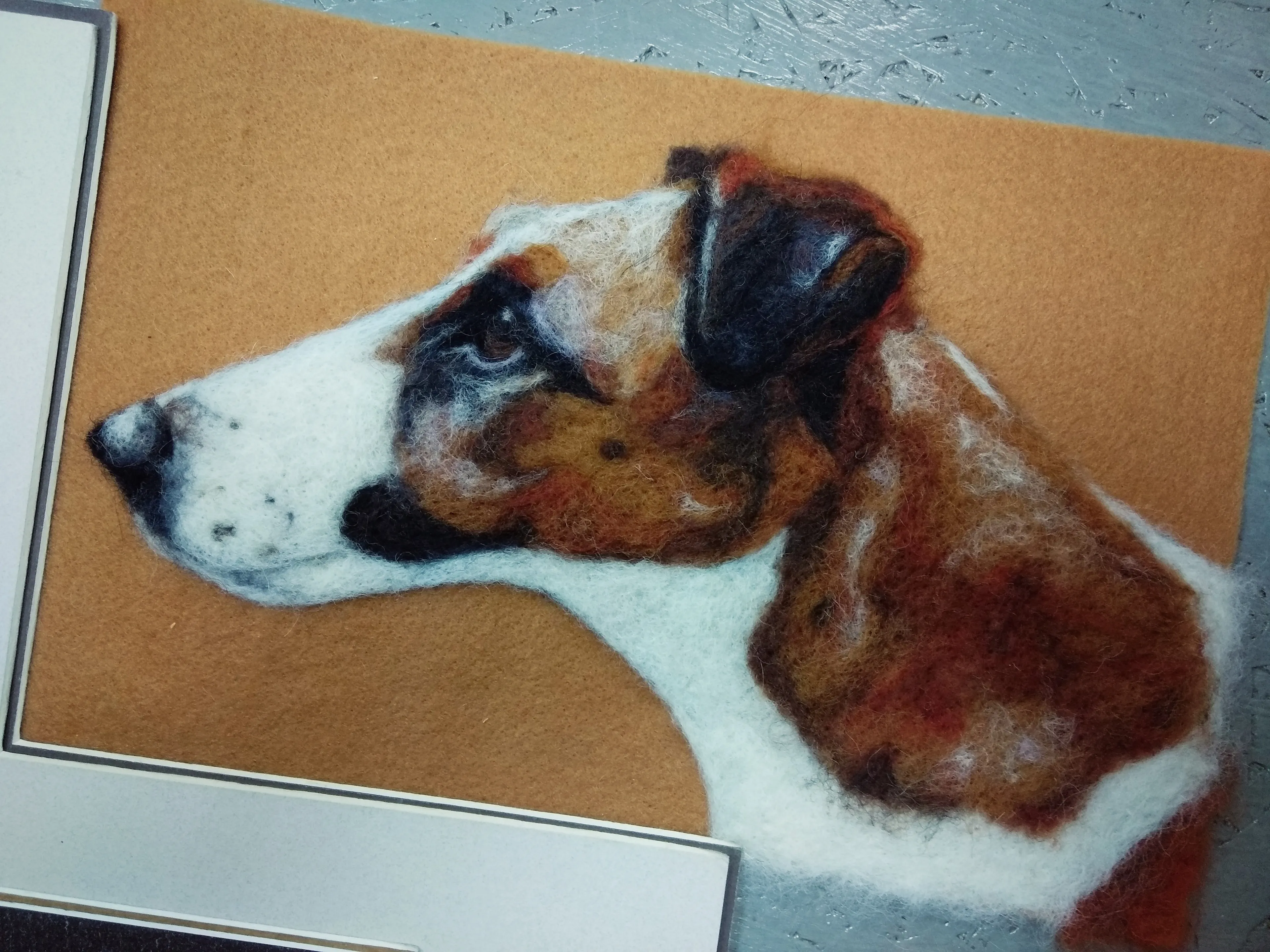 Portrait Of Wool From A Photo