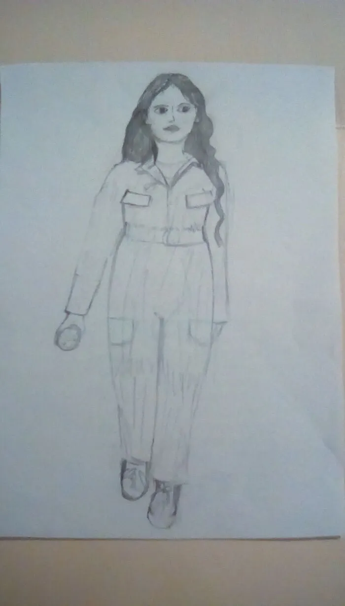I Drew This When I Was Ten Or Eleven. I Really Like It Though. (Erza Muqoli)