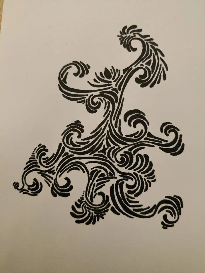 Black Marker Flower