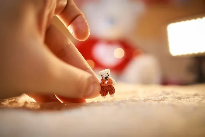 I Crochet Miniature Amigurumi Animals That Can Live In A Walnut Shell (13 Pics)